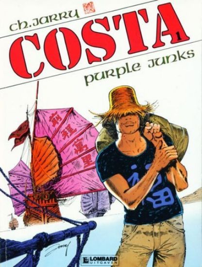 Afbeelding van Costa #1 - Purple junks - Tweedehands (LOMBARD, zachte kaft)