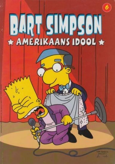 Afbeelding van Bart simpson #6 - Amerikaans idool (DUPUIS, zachte kaft)