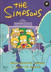 Afbeeldingen van Simpsons #8 - Tweedehands (STRIPUITGEVERIJ INFOTEX, zachte kaft)