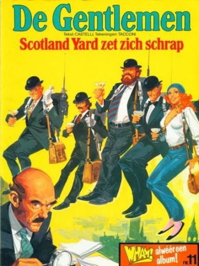 Afbeelding van Gentlemen #1 - Scotland yard zet schrap - Tweedehands (HARCO, zachte kaft)