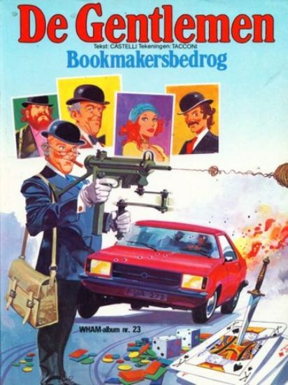 Afbeelding van Gentlemen #1 - Bookmakersbedrog - Tweedehands (HARKO MAGAZINES, zachte kaft)