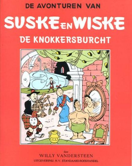 Afbeelding van Suske en wiske #127 - Knokkersburcht nieuwsblad (STANDAARD, zachte kaft)