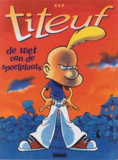 Afbeelding van Titeuf #8 - Wet van de speelplats - Tweedehands (GLENAT, zachte kaft)