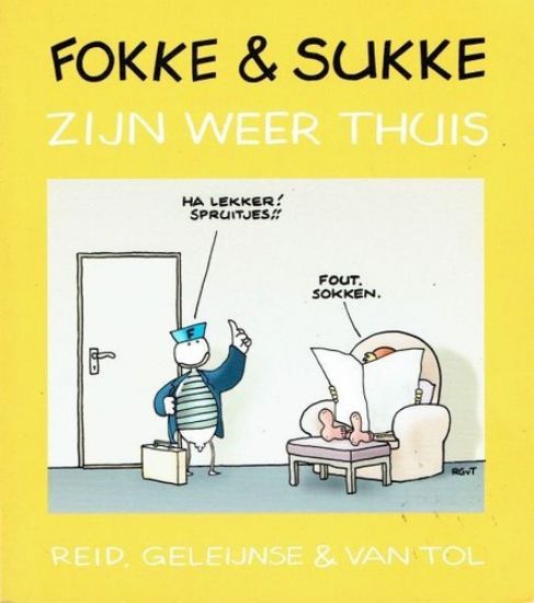 Afbeelding van Fokke en sukke #4 - Zijn weer thuis (HARMONIE, zachte kaft)