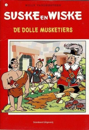 Afbeelding van Suske wiske pzc #4 - Dolle musketiers de (pzc) (STANDAARD, zachte kaft)