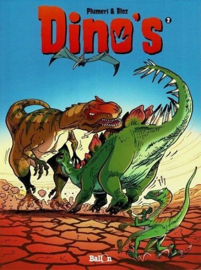 Afbeelding van Dino's #2 - Dino's 2 - Tweedehands (BALLON, zachte kaft)