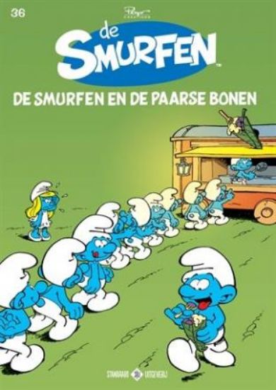 Afbeelding van Smurfen #36 - Smurfen en paarse bonen (STANDAARD, zachte kaft)