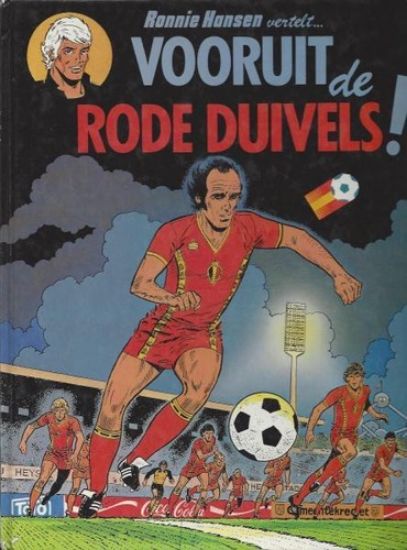 Afbeelding van Ronnie hansen - Vooruit rode duivels - Tweedehands (NOVEDI, harde kaft)