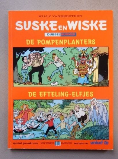 Afbeelding van Suske en wiske - Pompenplanters/efteling elfjes (unicef) (STANDAARD, zachte kaft)
