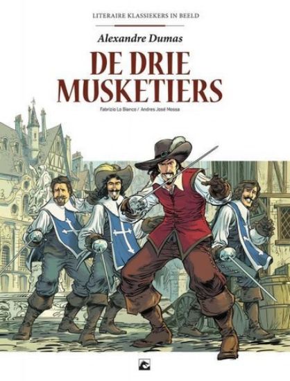Afbeelding van Literaire klassiekers in beeld #5 - Drie musketiers (alexandre dumas) (DARK DRAGON BOOKS, zachte kaft)