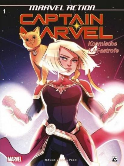 Afbeelding van Marvel action #1 - Captain marvel kosmische kat-astrofe 1 (DARK DRAGON BOOKS, zachte kaft)