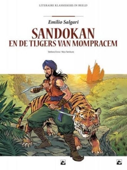 Afbeelding van Literaire klassiekers in beeld #2 - Sandokan en de tijgers van mompracem (DARK DRAGON BOOKS, harde kaft)