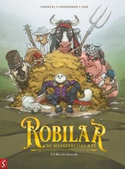Afbeelding van Robilar de meesterlijke kat #3 - Beestenburcht (SILVESTER, harde kaft)