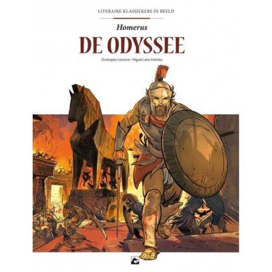 Afbeelding van Literaire klassiekers in beeld #3 - Odyssee (homerus) (DARK DRAGON BOOKS, harde kaft)