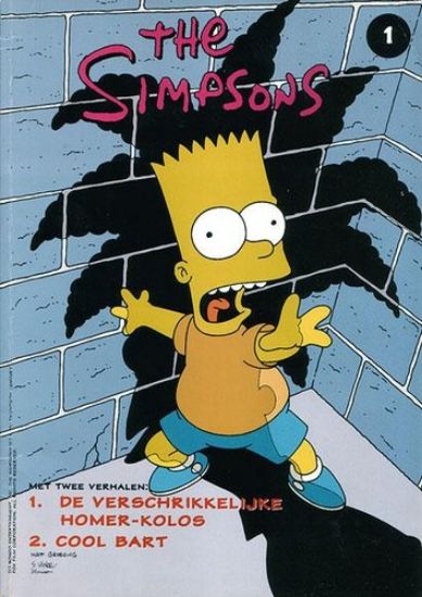 Afbeelding van Simpsons #1 - Simpsons - Tweedehands (STRIPUITGEVERIJ INFOTEX, zachte kaft)