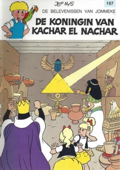 Afbeelding van Jommeke #157 - Koningin van kachar el nachar - Tweedehands (VOLK, zachte kaft)