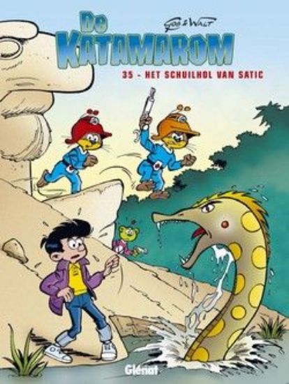 Afbeelding van Katamarom #35 - Schuilhol van satic (GLENAT, zachte kaft)