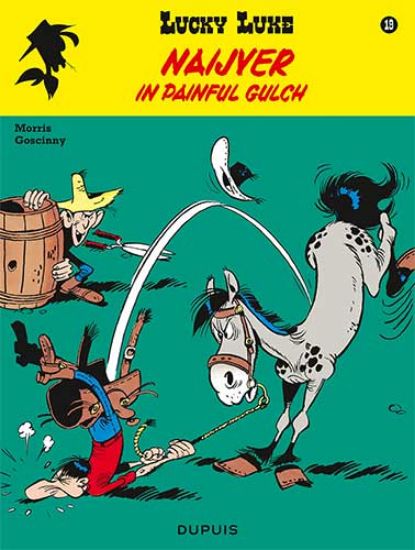 Afbeelding van Lucky luke nieuwe nummering #19 - Naijver in painful gulch (DUPUIS, zachte kaft)