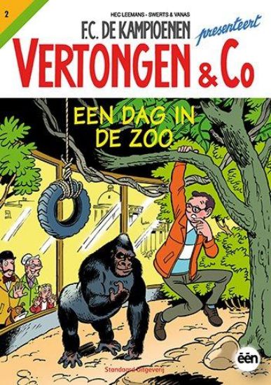 Afbeelding van Vertongen & co #2 - Dag in de zoo (STANDAARD, zachte kaft)