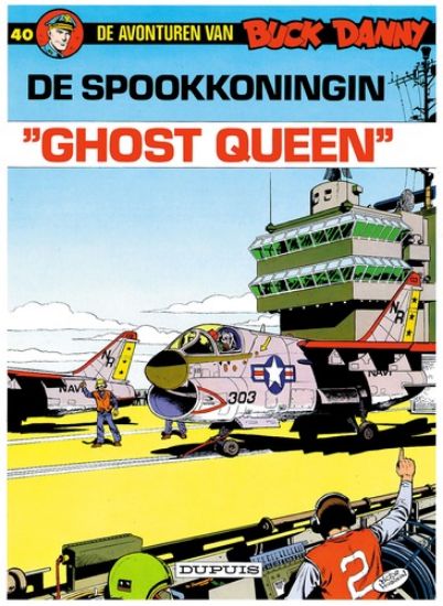 Afbeelding van Buck danny #40 - Spookkoningin ghost queen - Tweedehands (DUPUIS, zachte kaft)