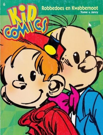 Afbeelding van Kid comics #6 - Robbedoes en kwabbernoot - Tweedehands (DUPUIS, zachte kaft)