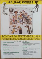 Afbeeldingen van Morris lucky luke 1989 40x60