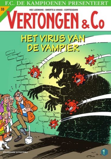 Afbeelding van Vertongen & co #33 - Het virus van de vampier (STANDAARD, zachte kaft)