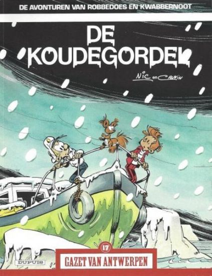 Afbeelding van Robbedoes #17 - Koudegordel (gva) - Tweedehands (DUPUIS, zachte kaft)