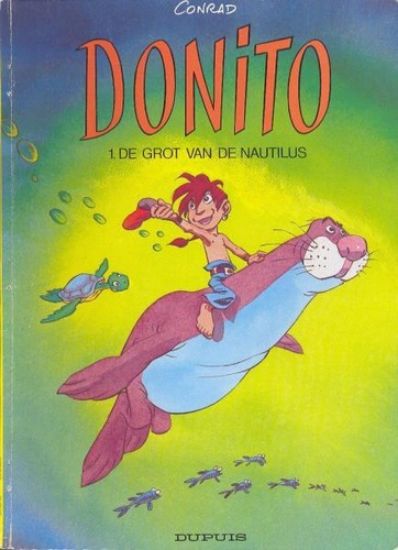 Afbeelding van Donito #1 - Grot van de nautilus - Tweedehands (DUPUIS, zachte kaft)
