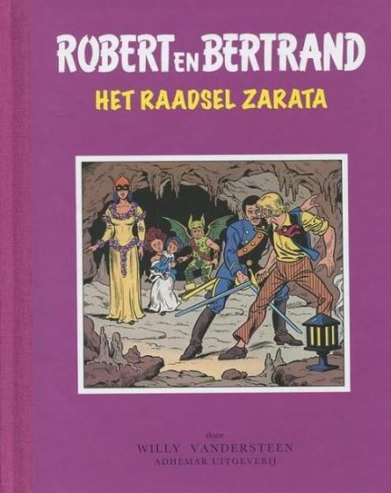 Afbeelding van Robert bertrand #36 - Raadsel zarata luxe (ADHEMAR, harde kaft)