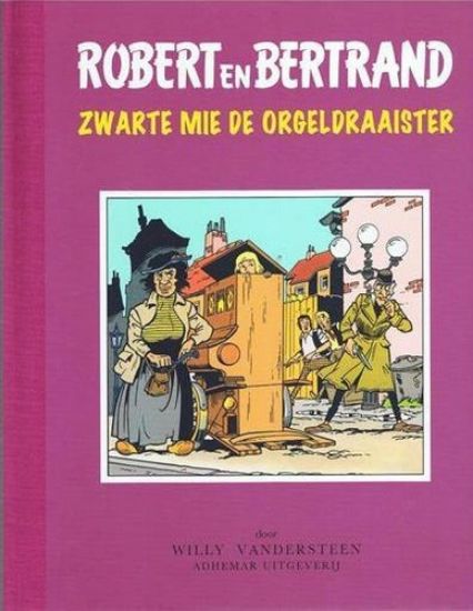 Afbeelding van Robert bertrand #12 - Zwarte mie orgeldraaist luxe (ADHEMAR, harde kaft)