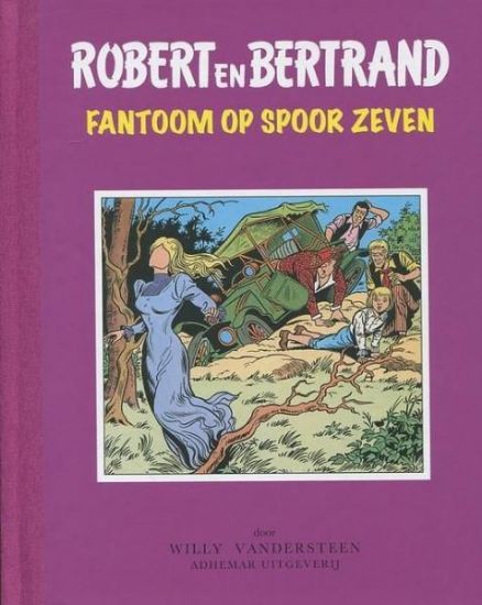 Afbeelding van Robert bertrand #39 - Fantoom op spoor zeven luxe (ADHEMAR, harde kaft)