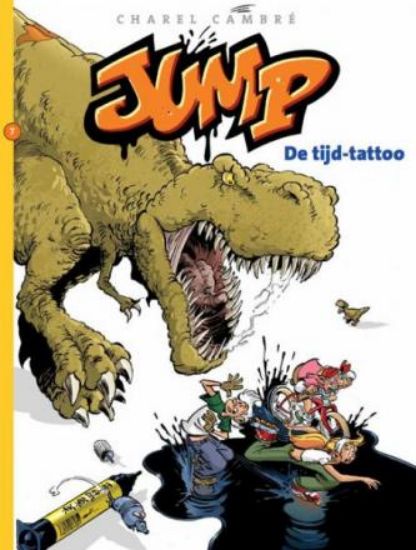 Afbeelding van Jump #7 - Tijd tattoo - Tweedehands (STRIP 2000, zachte kaft)