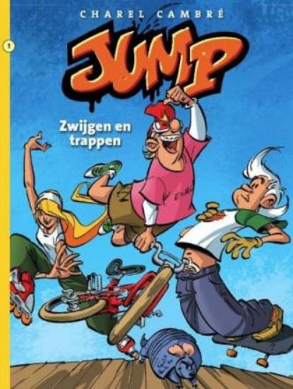 Afbeelding van Jump #1 - Zwijgen en trappen - Tweedehands (STRIP 2000, zachte kaft)