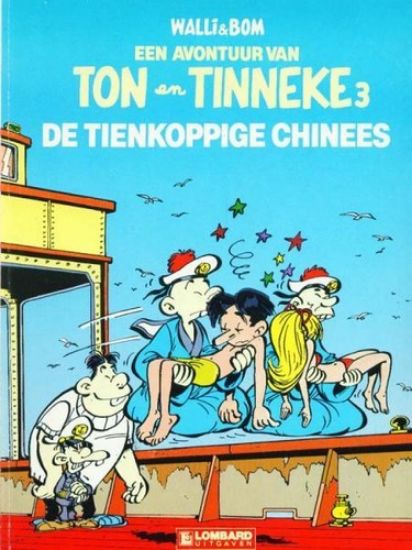 Afbeelding van Ton en tinneke #3 - Tienkoppige chinees - Tweedehands (LOMBARD, zachte kaft)