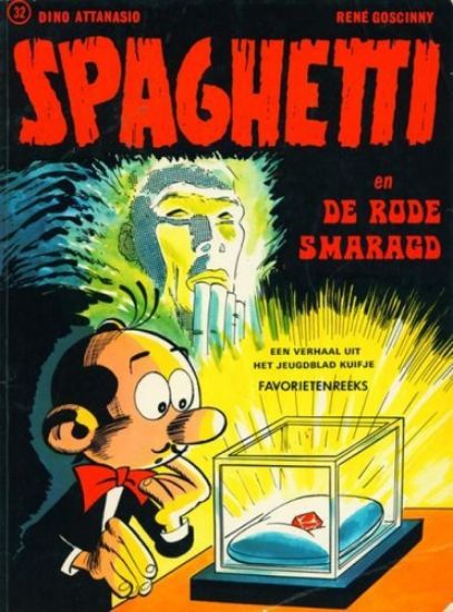 Afbeelding van Favorietenreeks 2e reeks #32 - Spaghetti : en de rode smaragd - Tweedehands (HELMOND , zachte kaft)