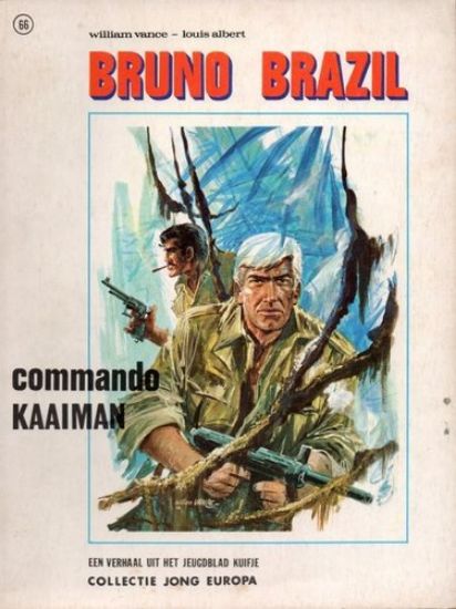 Afbeelding van Collectie jong europa #66 - Bruno brazil commando kaaiman - Tweedehands (LOMBARD, zachte kaft)