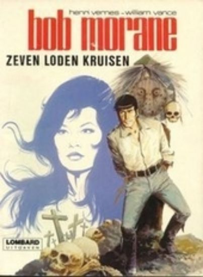 Afbeelding van Bob morane #3 - Zeven loden kruisen - Tweedehands (LOMBARD, zachte kaft)