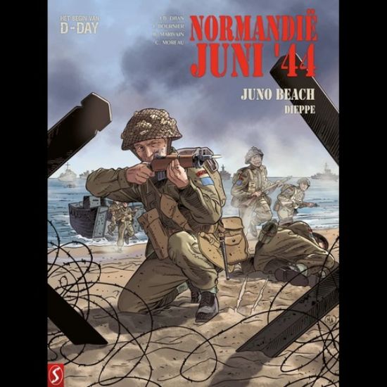 Afbeelding van Normandië juni 44 #5 - Juno beach dieppe (SILVESTER, harde kaft)