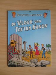 Afbeeldingen van piet pienter en bert bibber #17 - Vloek van toetan kanon - Tweedehands (DE VLIJT, zachte kaft)