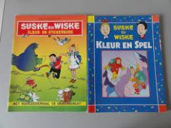 Afbeeldingen van Suske en wiske kleurboek #1 - Kleur- en  stickerboek