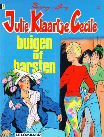 Afbeelding van Julie klaartje cecile #10 - Buigen of barsten - Tweedehands (LOMBARD, zachte kaft)