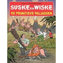 Afbeeldingen van Suske en wiske tros kompas #22 - Primitieve paljassen (STANDAARD, zachte kaft)