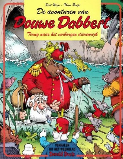 Afbeelding van Douwe dabbert #22 - Terug naar het verborgen dierenrijk - Tweedehands (BIG BALLOON, zachte kaft)