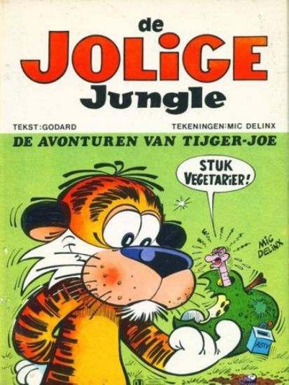 Afbeelding van Jolige jungle #1 - Avonturen van tijger-joe - Tweedehands (ROSSEL, zachte kaft)