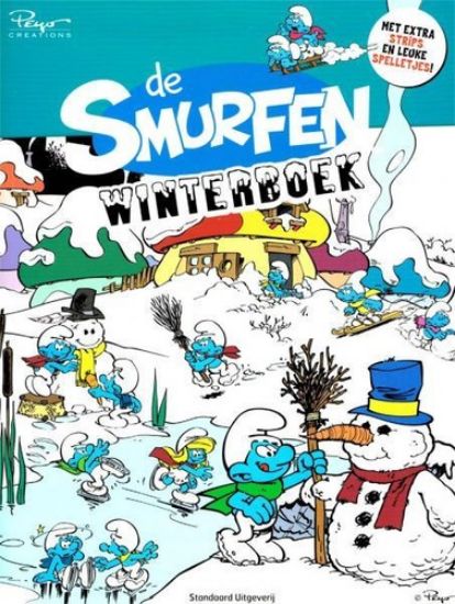 Afbeelding van Smurfen - Winterboek 2012 - Tweedehands (STANDAARD, zachte kaft)