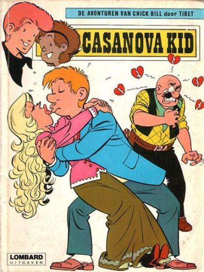 Afbeelding van Chick bill #35 - Casanova kid - Tweedehands (LOMBARD, zachte kaft)