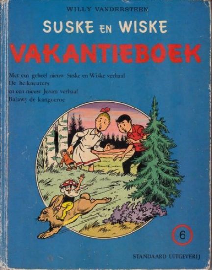 Afbeelding van Suske en wiske vakantieboek #6 - Vakantieboek  1978 - Tweedehands (STANDAARD, harde kaft)