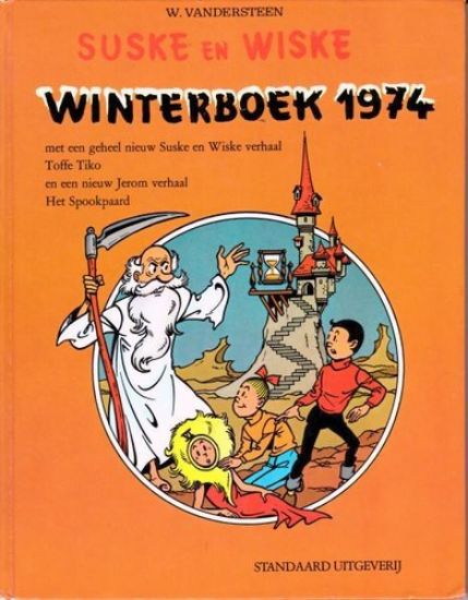Afbeelding van Suske en wiske - Winterboek 1974 - Tweedehands (STANDAARD, harde kaft)