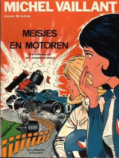 Afbeelding van Michel vaillant #25 - Meisjes en motoren - Tweedehands (LOMBARD, zachte kaft)